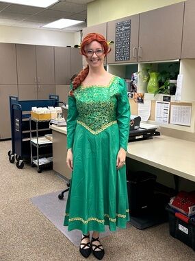 Princess Fiona Dress Shrek Large Halloween Costume